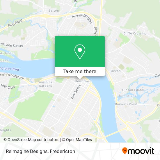 Reimagine Designs map