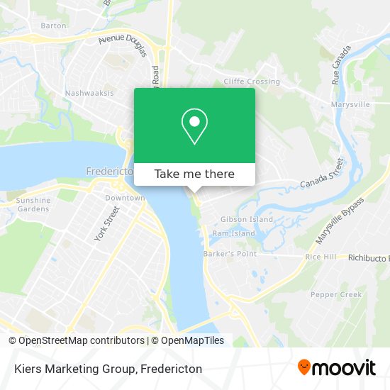 Kiers Marketing Group map