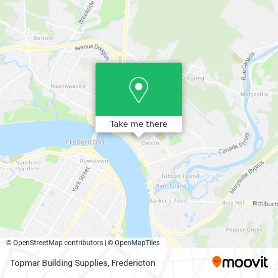 Topmar Building Supplies map