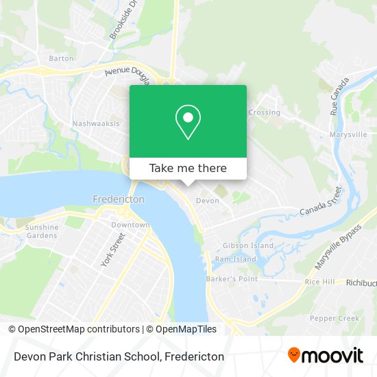 Devon Park Christian School map