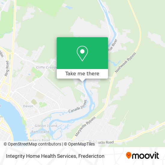 Integrity Home Health Services map