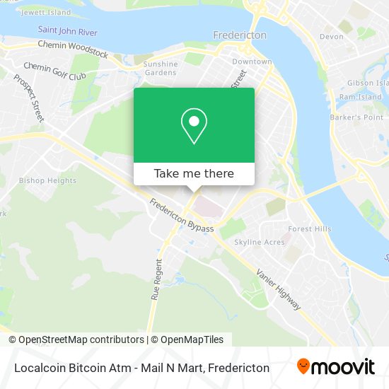 Localcoin Bitcoin Atm - Mail N Mart map