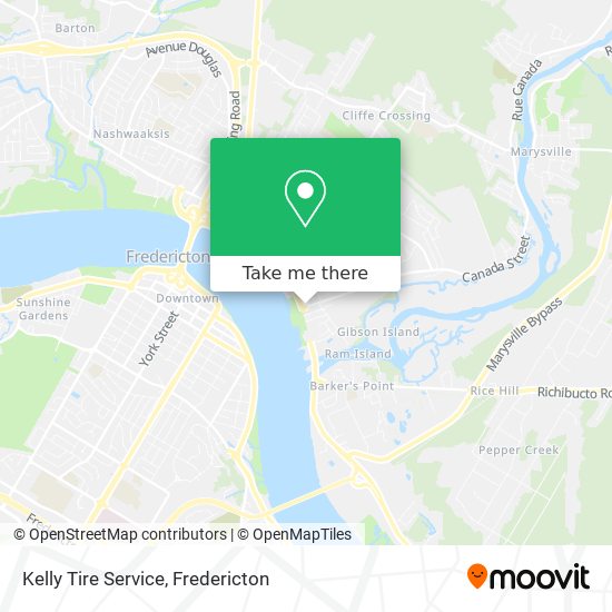 Kelly Tire Service map