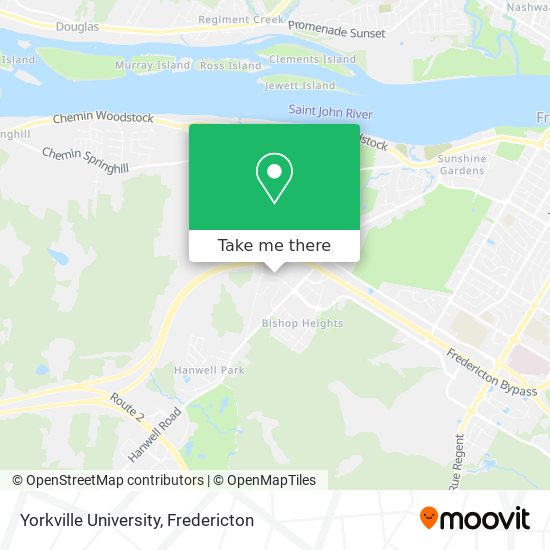 Yorkville University map