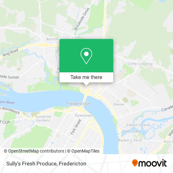 Sully's Fresh Produce map