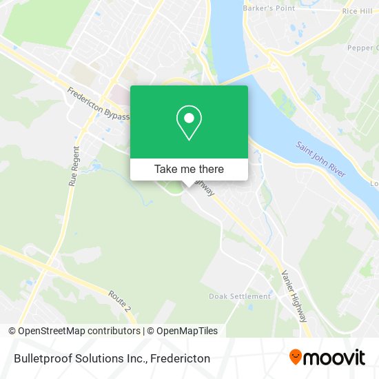Bulletproof Solutions Inc. map