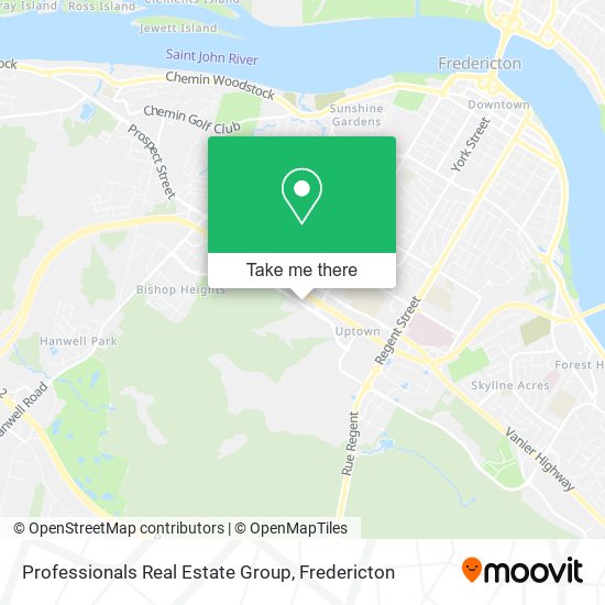 Professionals Real Estate Group map