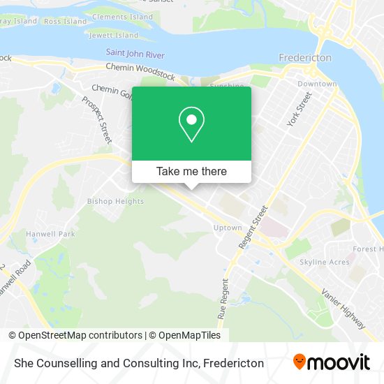 She Counselling and Consulting Inc map