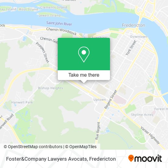 Foster&Company Lawyers Avocats map