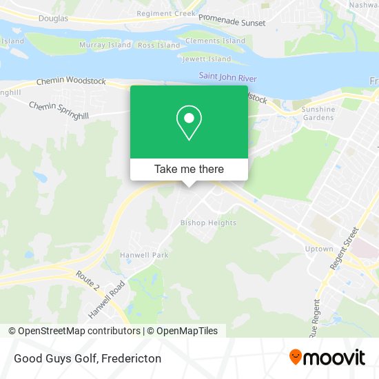 Good Guys Golf map