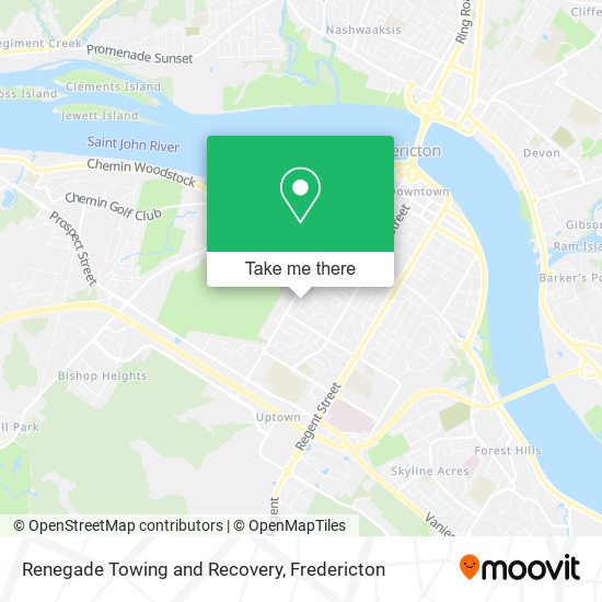 Renegade Towing and Recovery plan