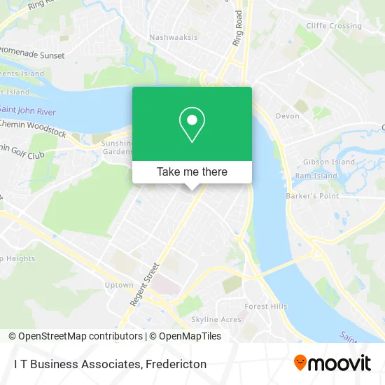 I T Business Associates map
