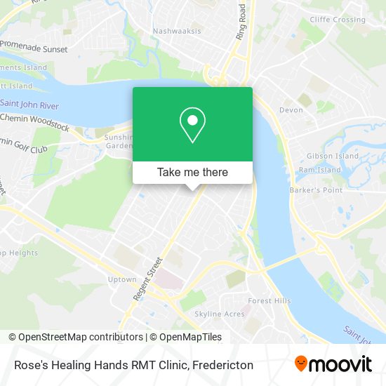 Rose's Healing Hands RMT Clinic map