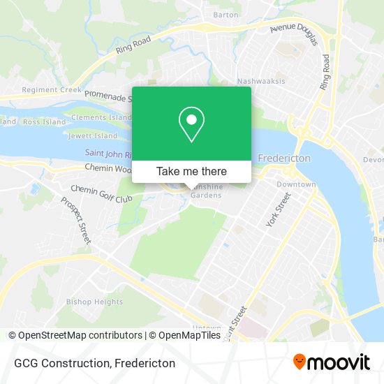 GCG Construction map