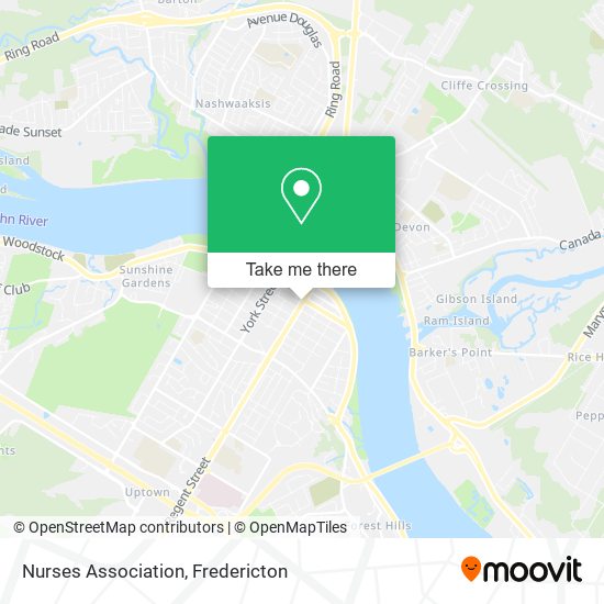 Nurses Association map