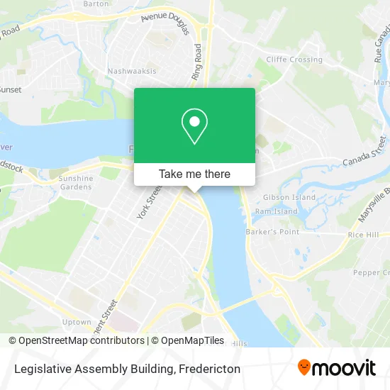 Legislative Assembly Building map