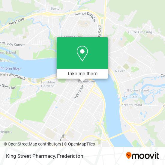 King Street Pharmacy map