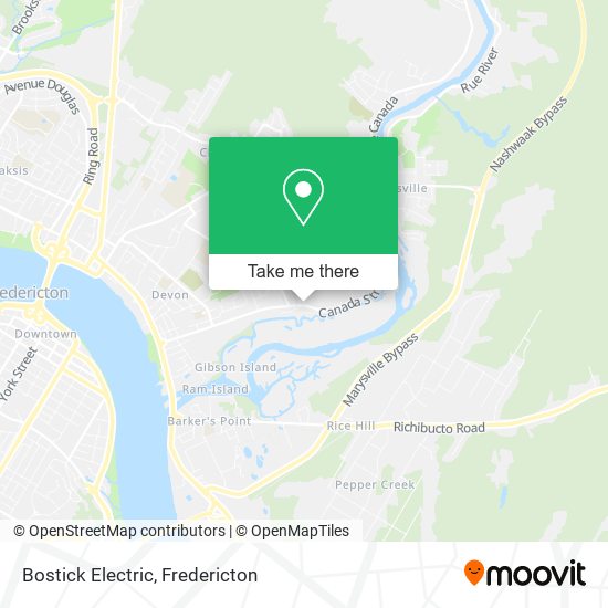Bostick Electric map