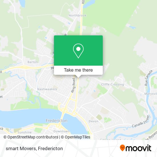 smart Movers map