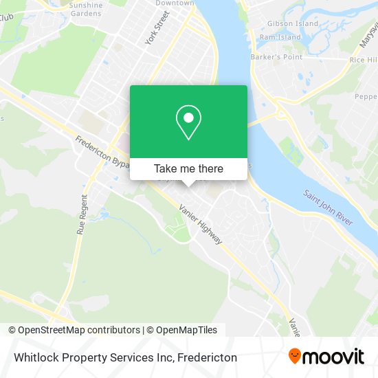Whitlock Property Services Inc map