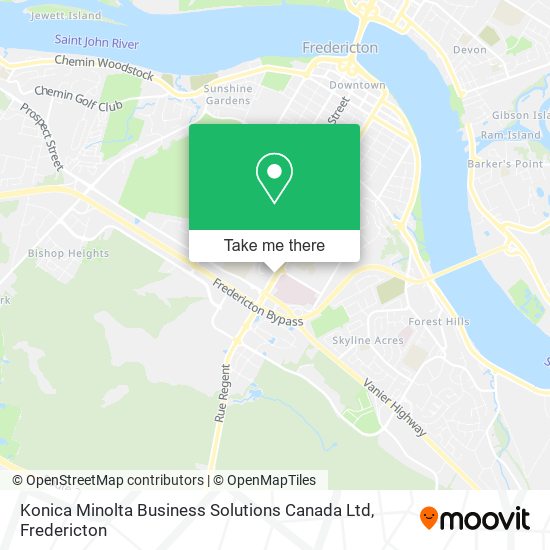 Konica Minolta Business Solutions Canada Ltd map