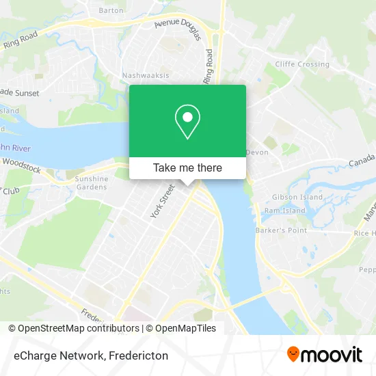 eCharge Network map