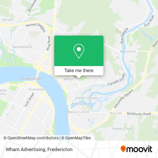 Wham Advertising map