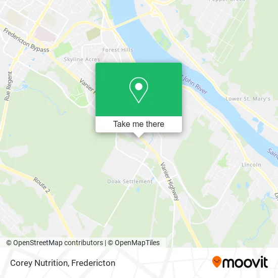 Corey Nutrition map