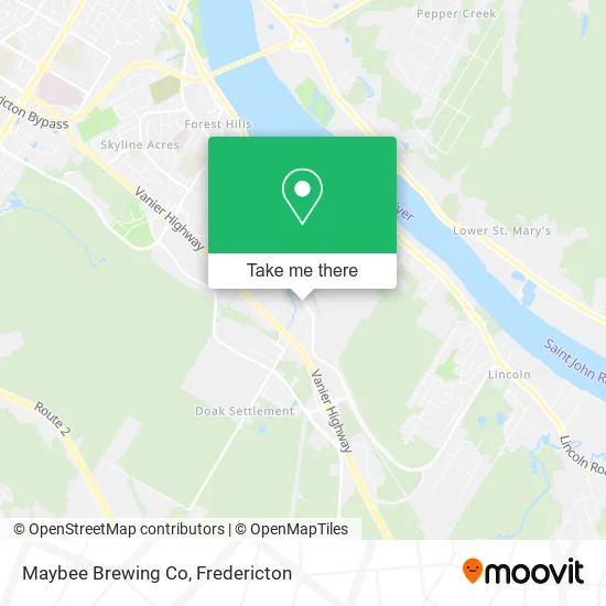 Maybee Brewing Co map
