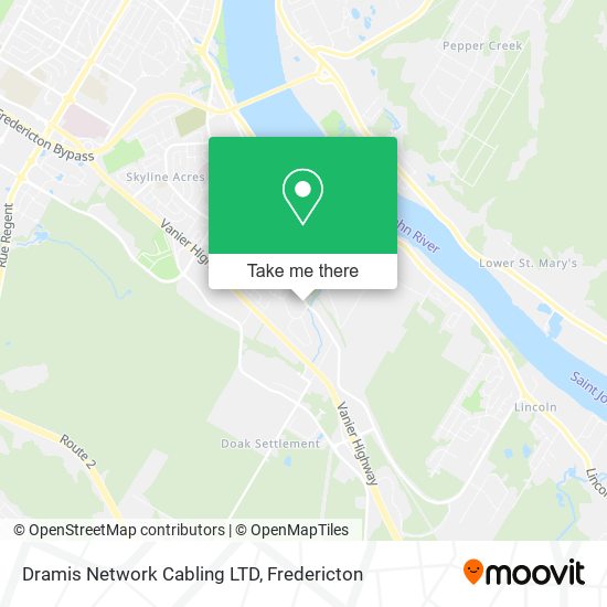 Dramis Network Cabling LTD map