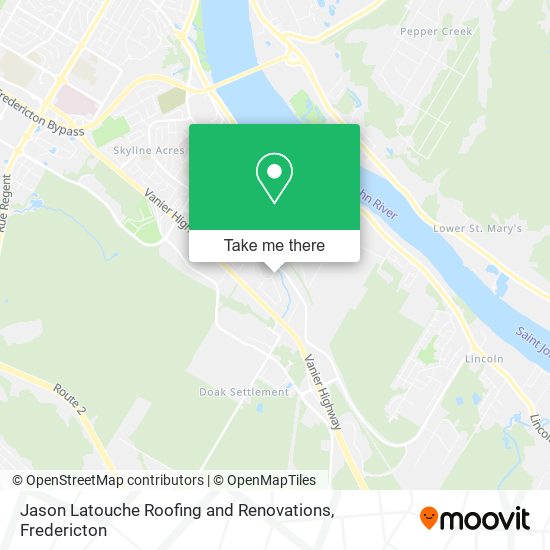 Jason Latouche Roofing and Renovations map