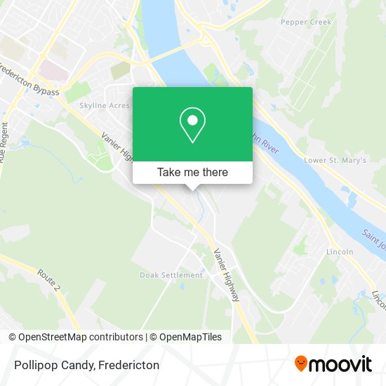 Pollipop Candy map