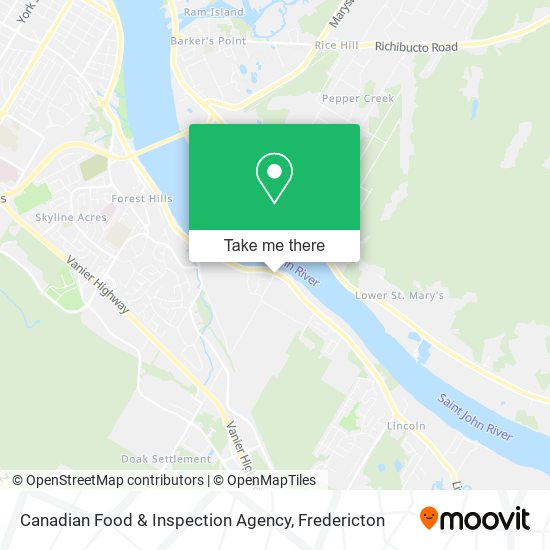 Canadian Food & Inspection Agency plan