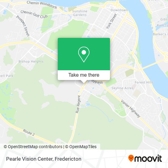 Pearle Vision Center map