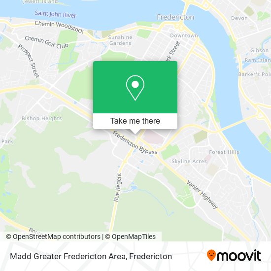 Madd Greater Fredericton Area plan