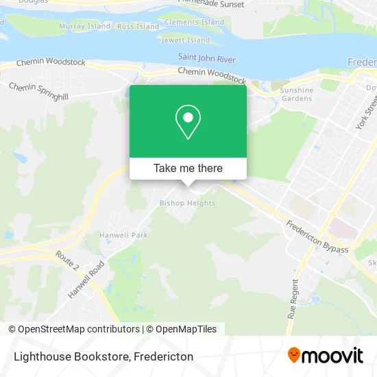 Lighthouse Bookstore map