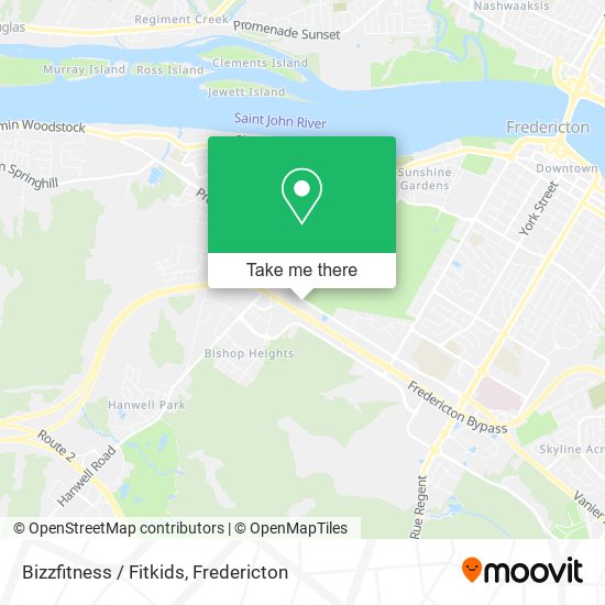 Bizzfitness / Fitkids map