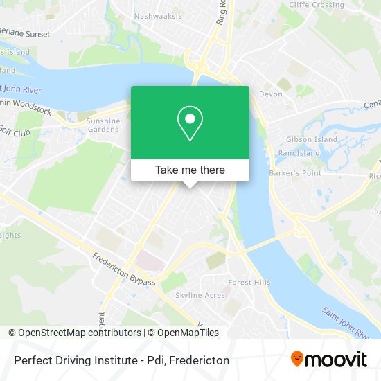 Perfect Driving Institute - Pdi map