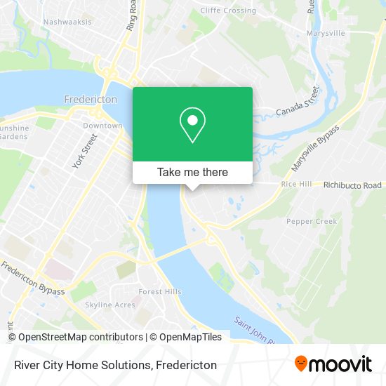 River City Home Solutions map