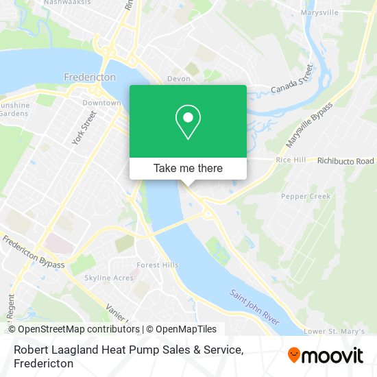 Robert Laagland Heat Pump Sales & Service map