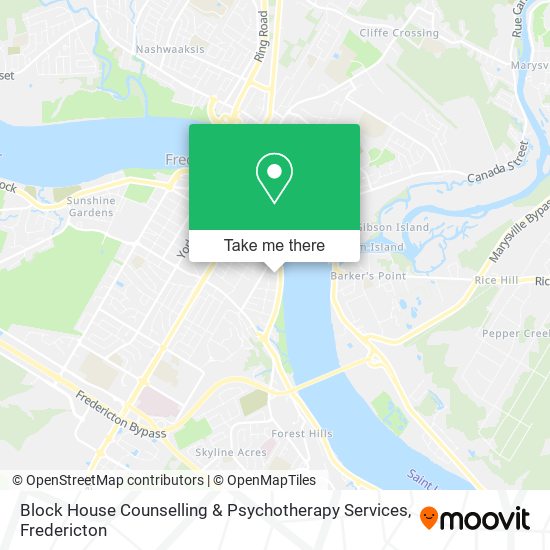 Block House Counselling & Psychotherapy Services map