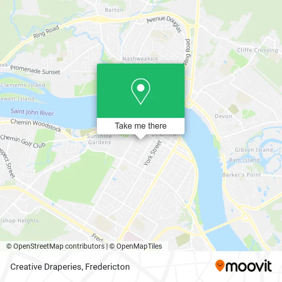 Creative Draperies map