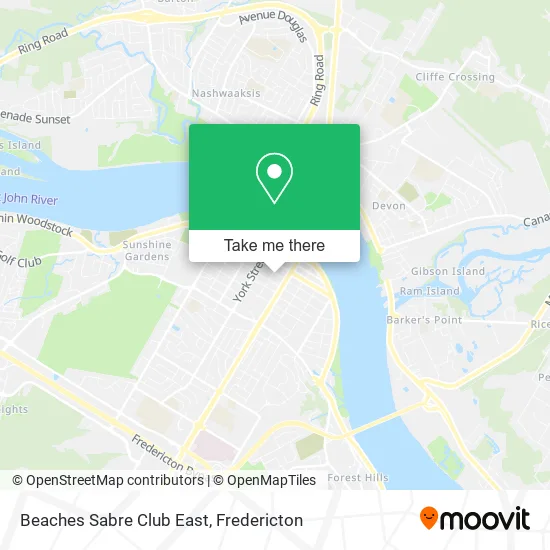 Beaches Sabre Club East plan