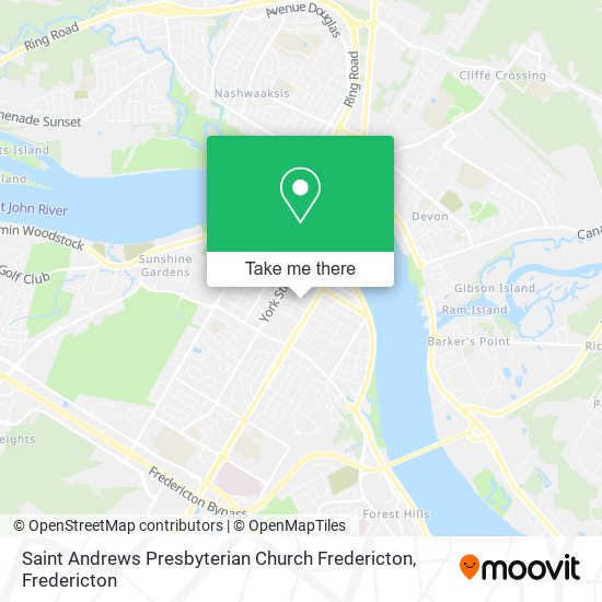 Saint Andrews Presbyterian Church Fredericton plan