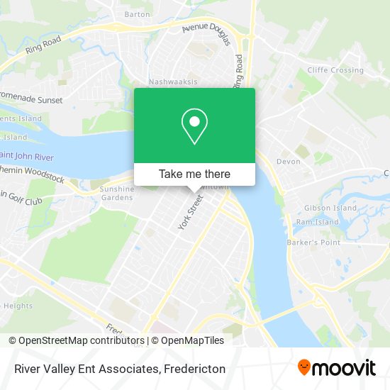 River Valley Ent Associates map