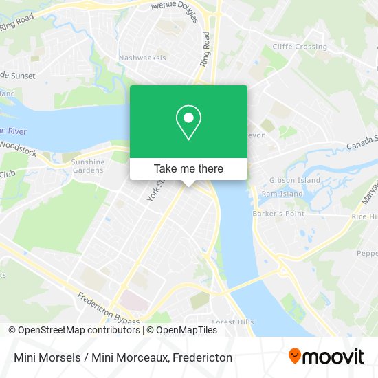 Mini Morsels / Mini Morceaux map