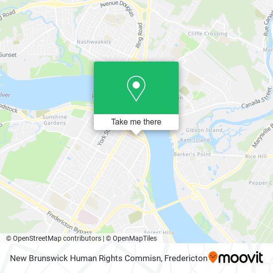 New Brunswick Human Rights Commisn plan