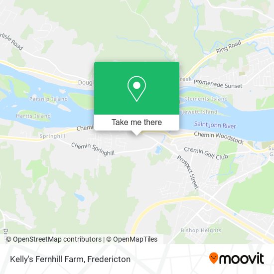 Kelly's Fernhill Farm map