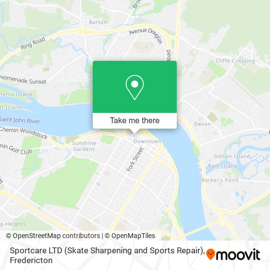 Sportcare LTD (Skate Sharpening and Sports Repair) map