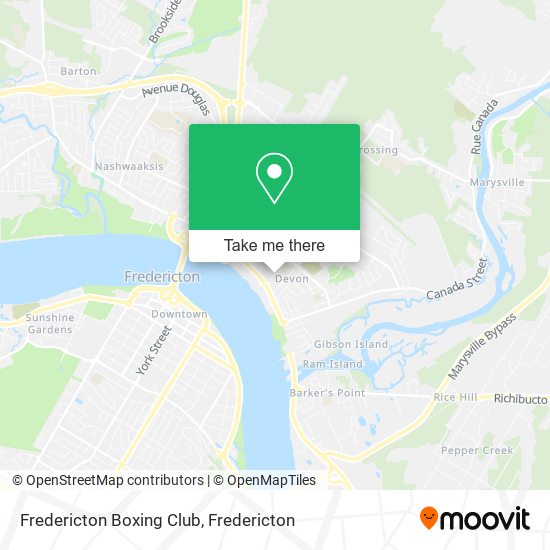 Fredericton Boxing Club plan